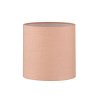 LAMPSKÄRM Modular M 18/18 cm   - vit/rosa, Basics, textil (18/18cm) - Fischer & Honsel