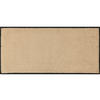 LÄUFER 35/75 cm wash+dry  - Beige, KONVENTIONELL, Kunststoff/Textil (35/75cm) - wash+dry