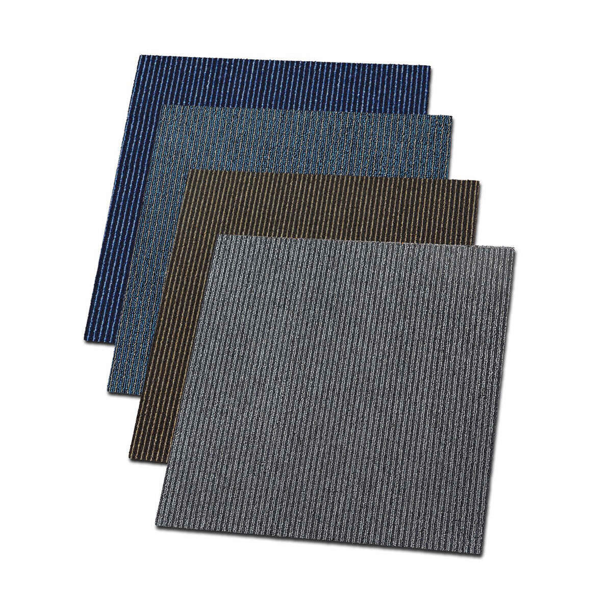 TEPPICHFLIESE - Blau, Basics, Kunststoff/Textil (50/50cm) - Esposa