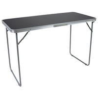 CAMPINGBORD - svart, Modern, metall/trämaterial (110/53/70cm) - Ambia Garden