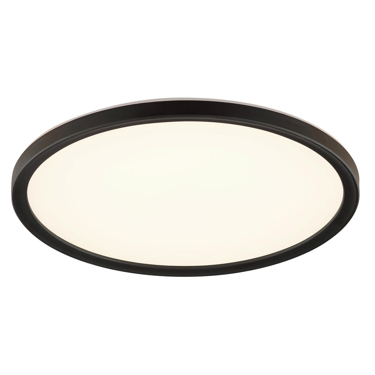 LED SVJETILJKA STROPNA  - bijela/crna, Basics, plastika (29,3/2,9/29,3cm)