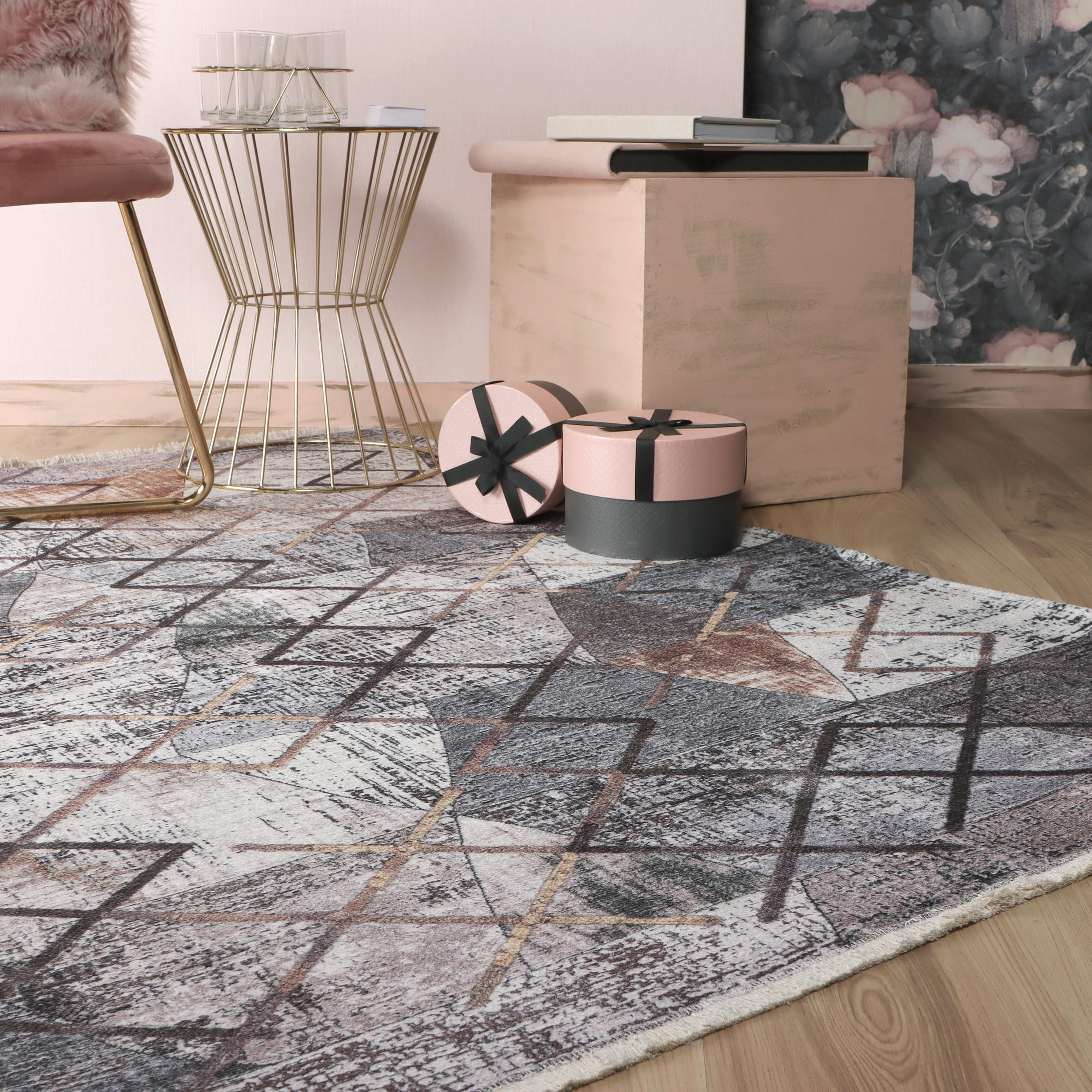 FLACHWEBETEPPICH 75/150 cm My Valencia  - Multicolor, Design, Textil (75/150cm) - Novel
