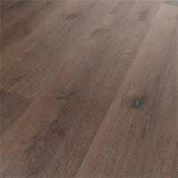 DESIGNBODEN Structure  per  m² - Eiche dunkel/Eichefarben, Basics, Kunststoff (122/22.8/0.38cm)