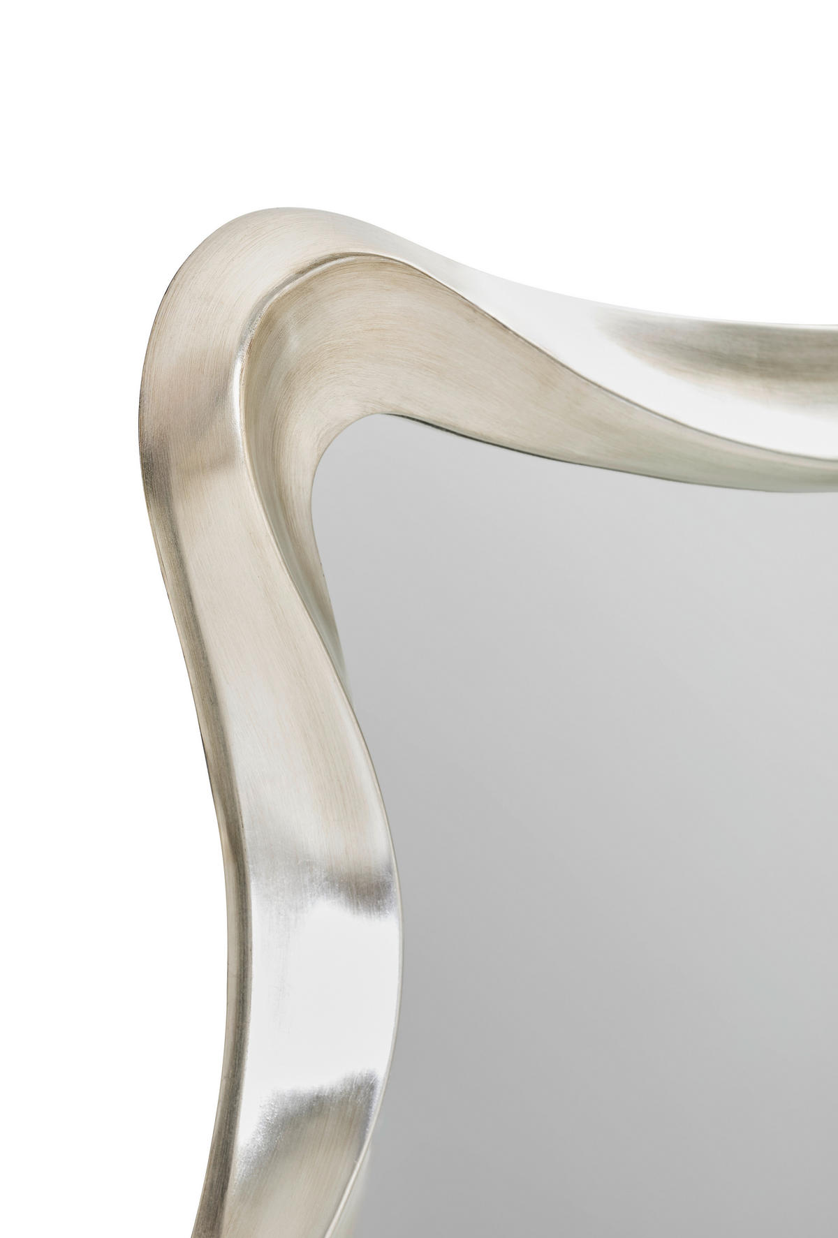 WANDSPIEGEL 80/120,5/5,5 cm  - Silberfarben, Design, Glas/Holzwerkstoff (80/120,5/5,5cm) - Novel