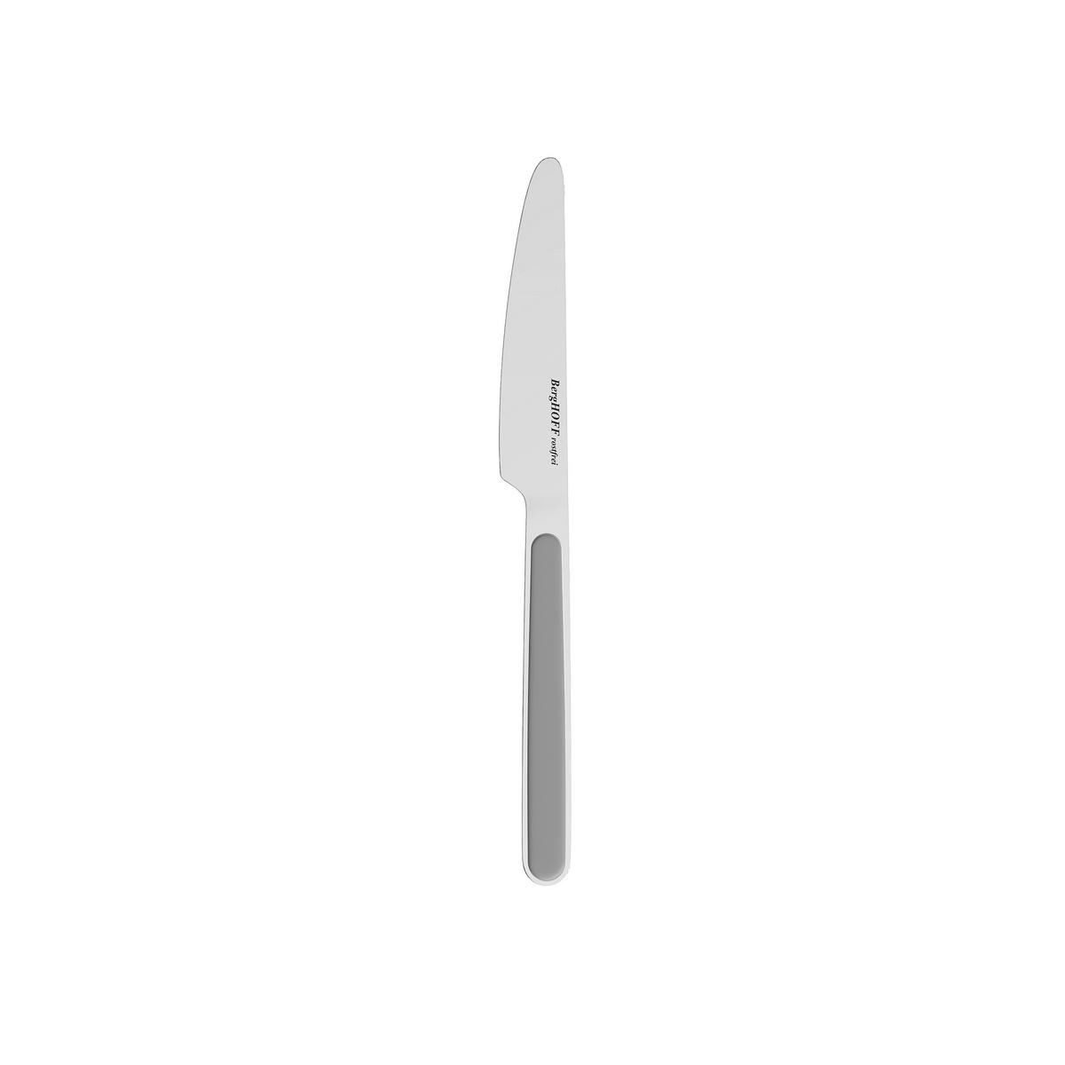 BESTECKSET 24-teilig Edelstahl  für 6 Personen  - Hellgrau, Basics, Kunststoff/Metall (18.5/4/26cm) - BergHOFF