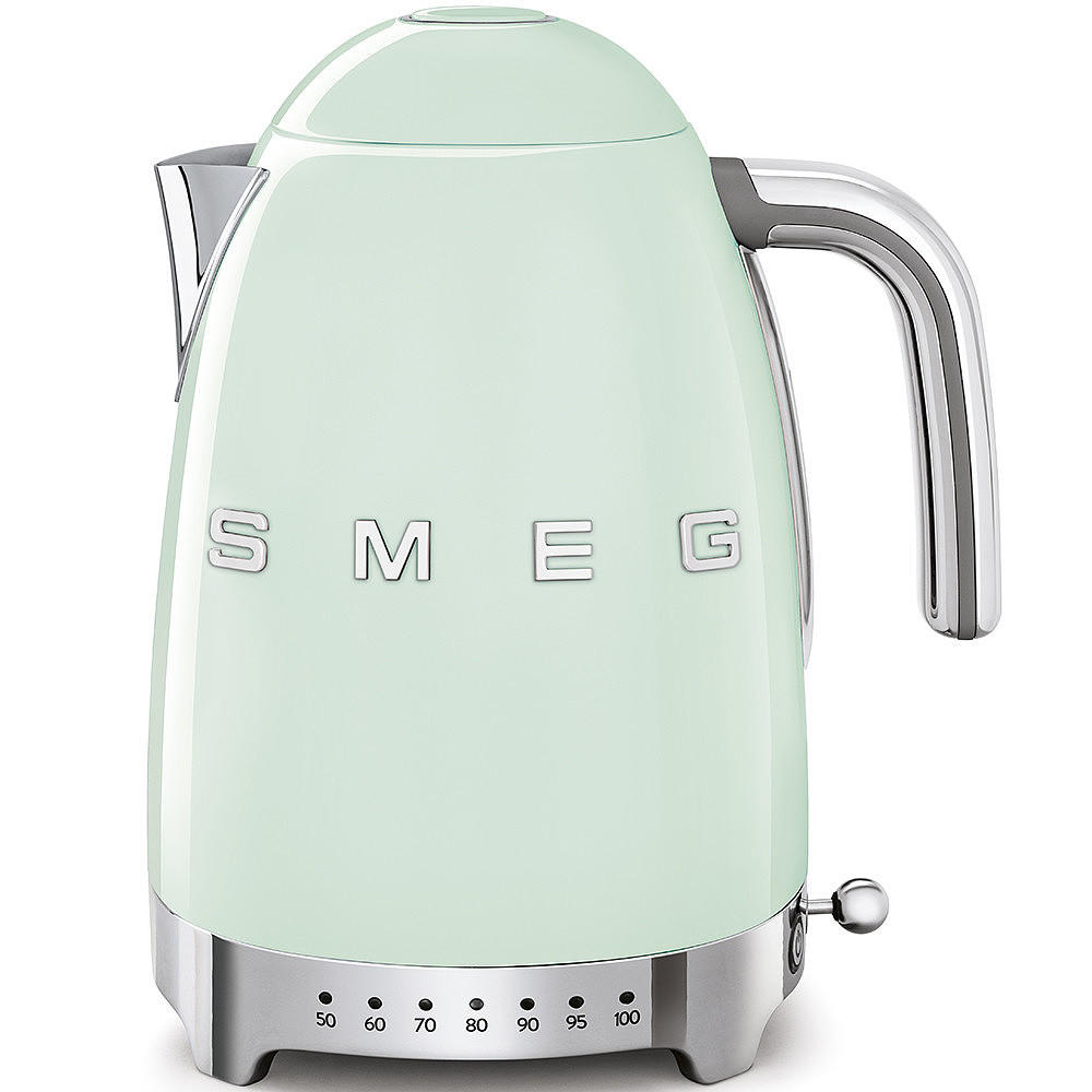 WASSERKOCHER 1.7 l  - Pastellgrün, Basics, Metall (22,6/24,8/17,1cm) - SMEG
