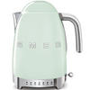 WASSERKOCHER 1.7 l  - Pastellgrün, Basics, Metall (22,6/24,8/17,1cm) - SMEG