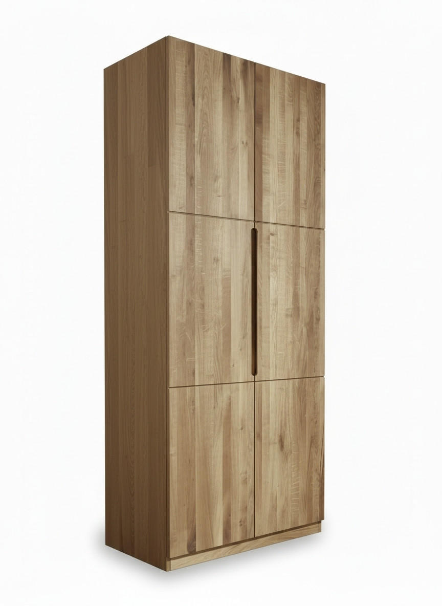 DREHTÜRENSCHRANK 102/223/62 cm,  in Wildeiche, 2-türig  - Wildeiche, MODERN, Holz (102/223/62cm) - MID.YOU
