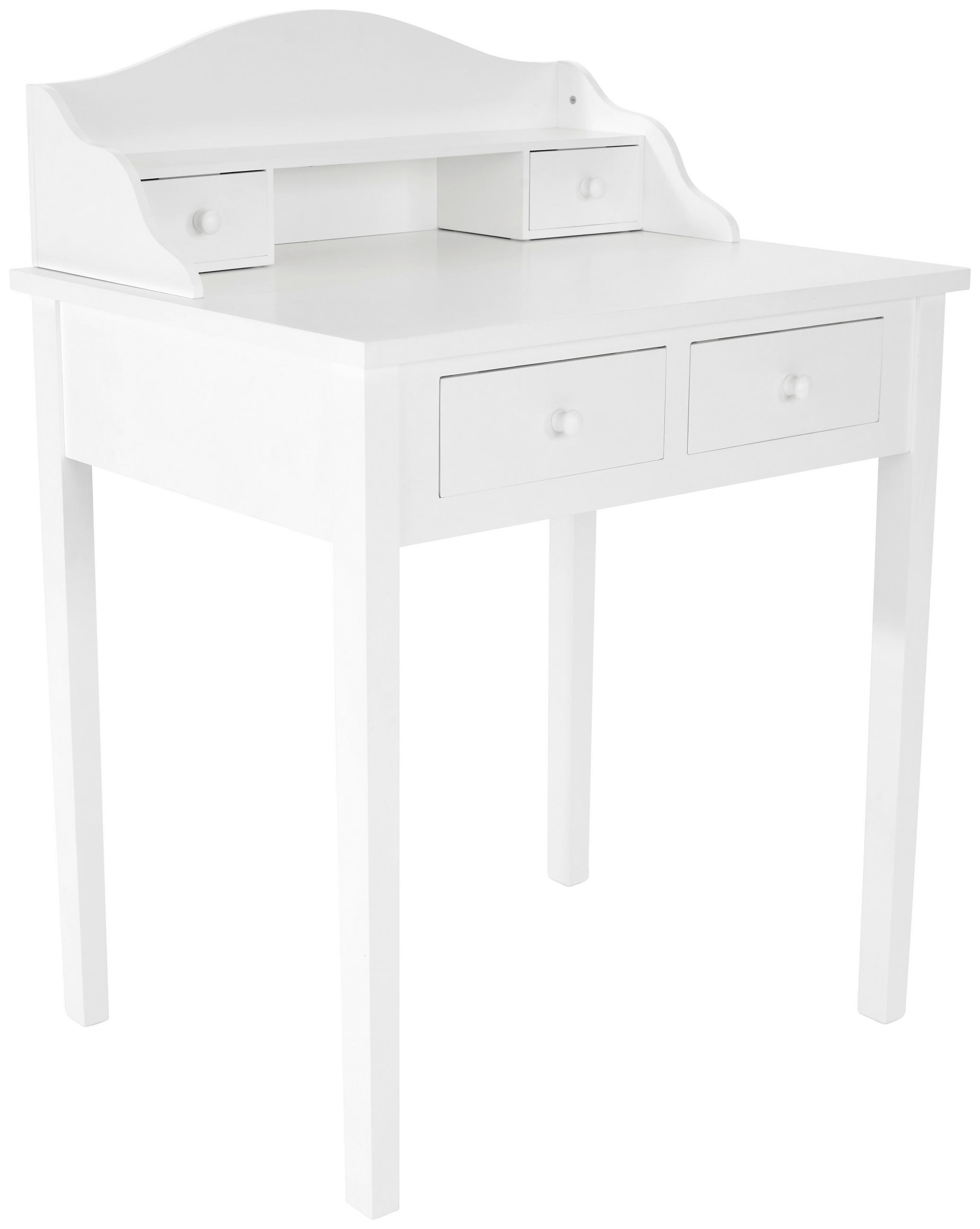 Schminktisch Bergen Weiß B: 80 cm mit Schubladen