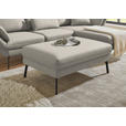 ECKSOFA  in Flachgewebe Naturfarben  255-365/175-224 cm  - Schwarz/Naturfarben, Design, Textil/Metall (255-365/175-224cm) - Dieter Knoll