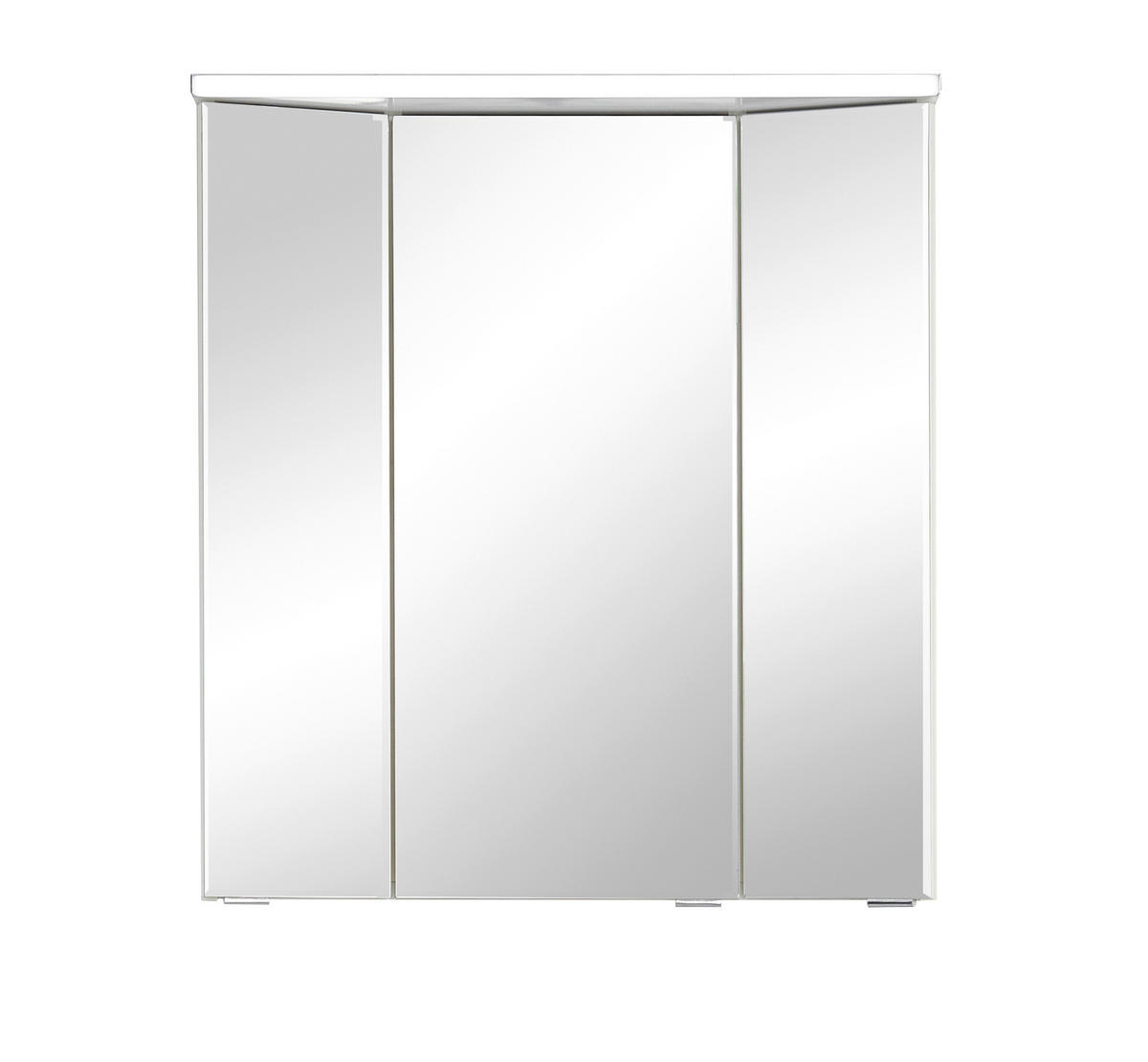 SPIEGELSCHRANK 65/72/20 cm  - Chromfarben/Weiß, MODERN, Glas/Holzwerkstoff (65/72/20cm) - Sadena