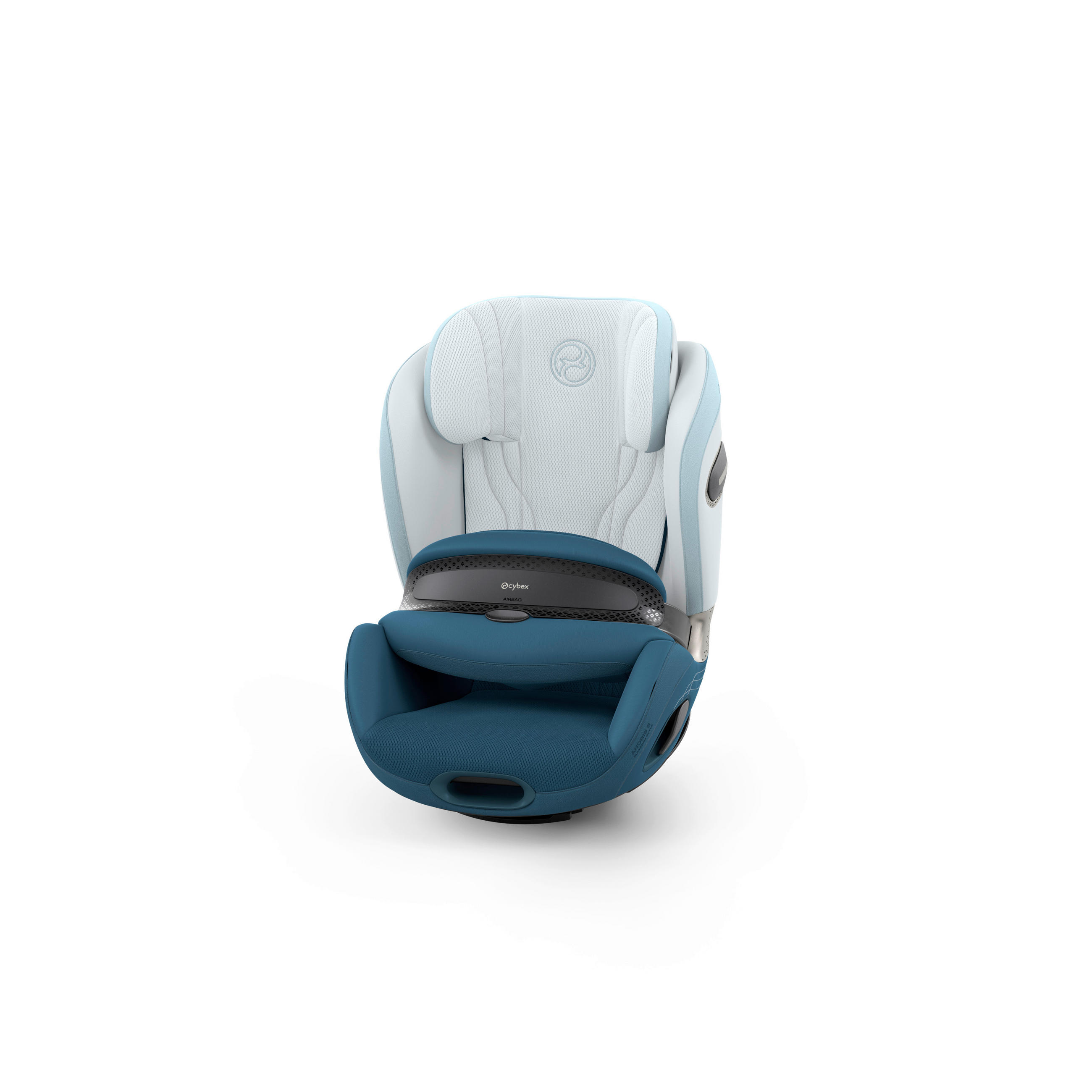 KINDERAUTOSITZ Anoris S Style Opal Blue  - Blau, Basics, Kunststoff/Textil (49/45/58cm) - cybex PLATINUM