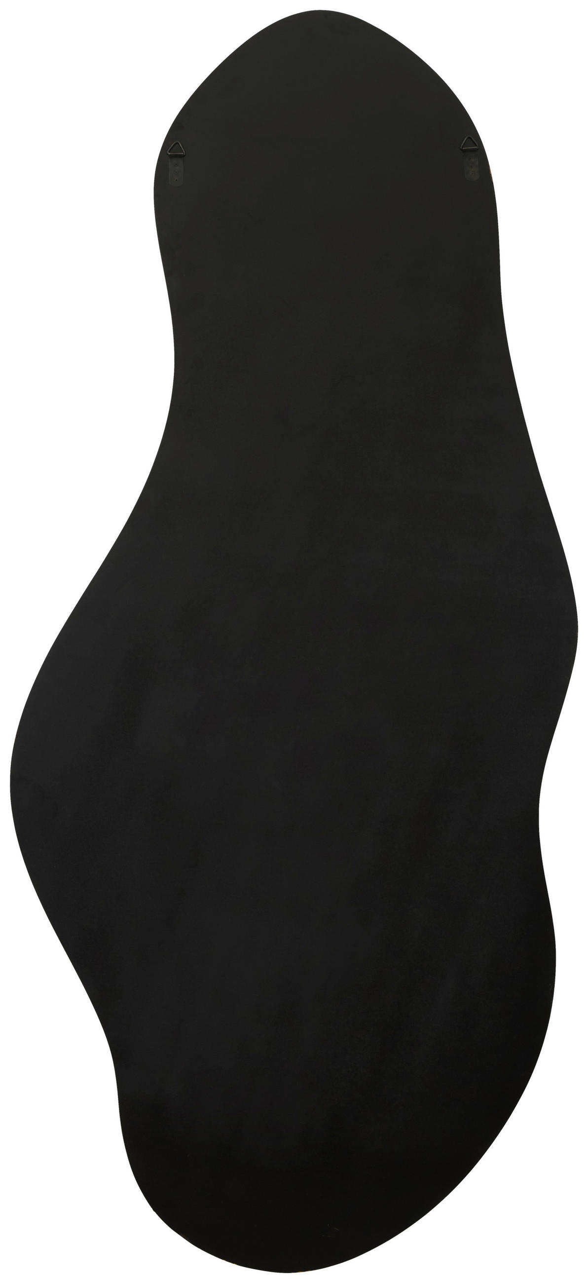 WANDSPIEGEL 80/180/2 cm    in Freiform  - Schwarz, Design, Glas/Holzwerkstoff (80/180/2cm) - MID.YOU
