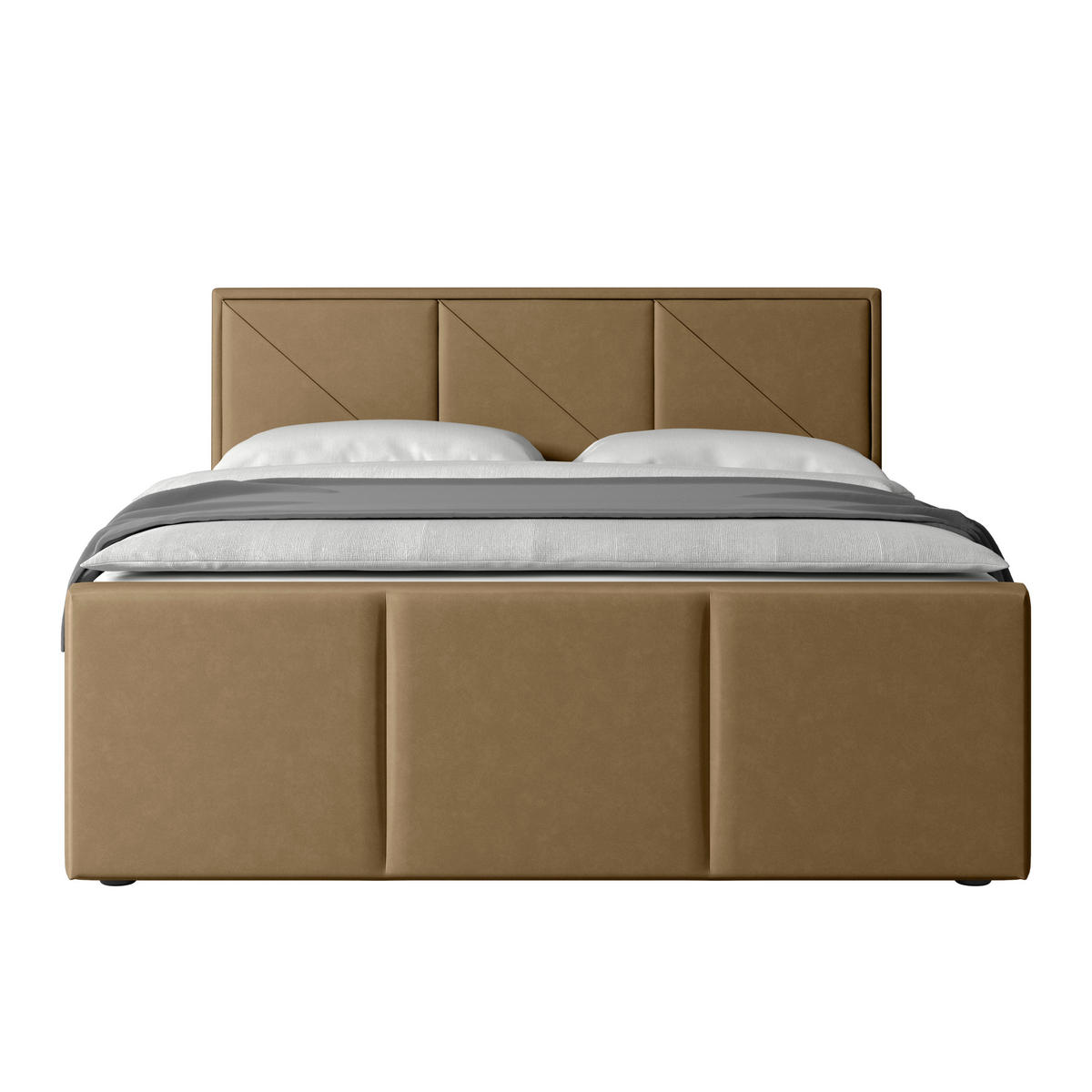 BOXSPRINGBETT 180/200 cm  in Beige  - Beige, Modern, Holz/Kunststoff (180/200cm) - MID.YOU