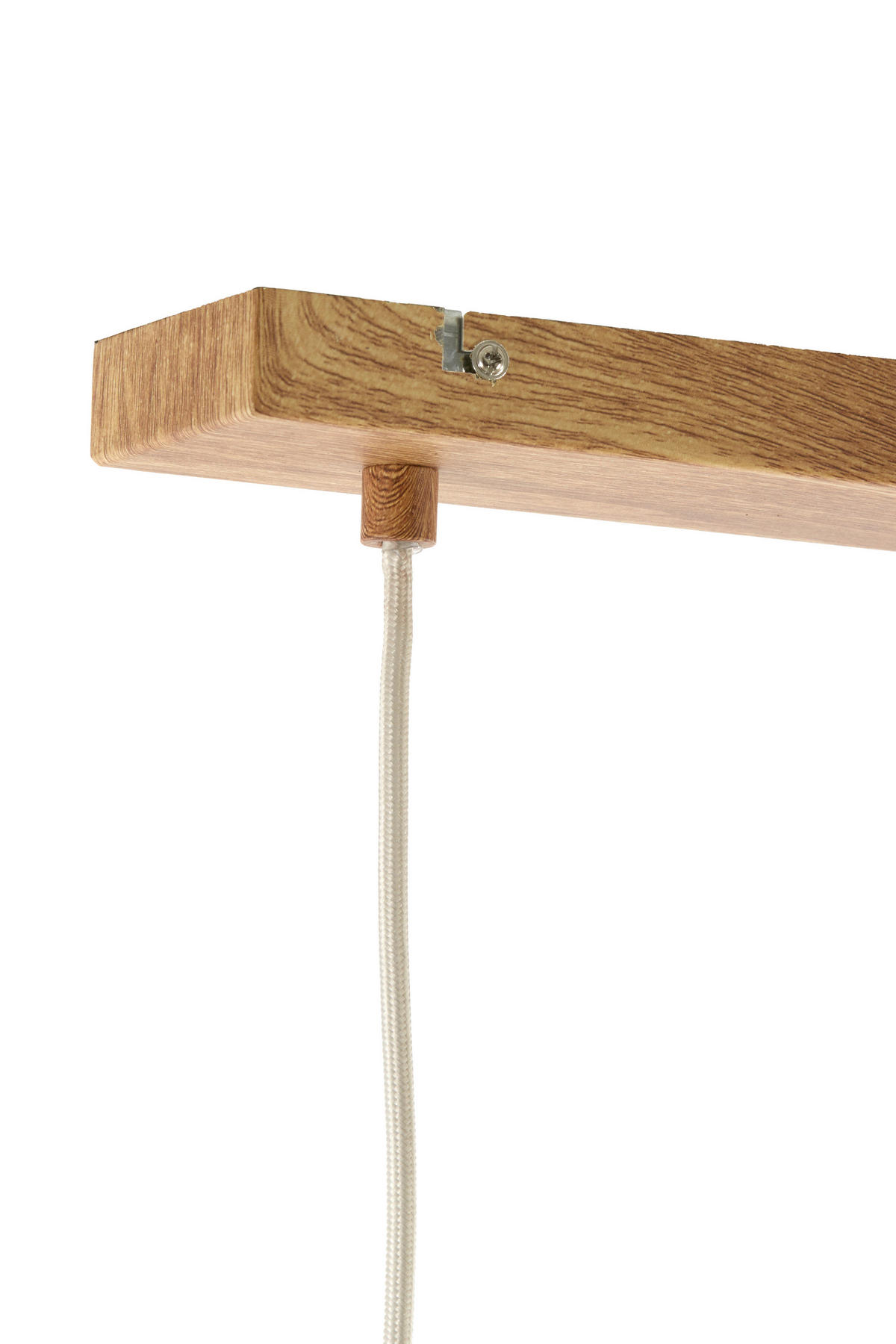 HÄNGELEUCHTE Dania   - Creme, Design, Kunststoff/Textil (22/32/90cm) - Light & Living