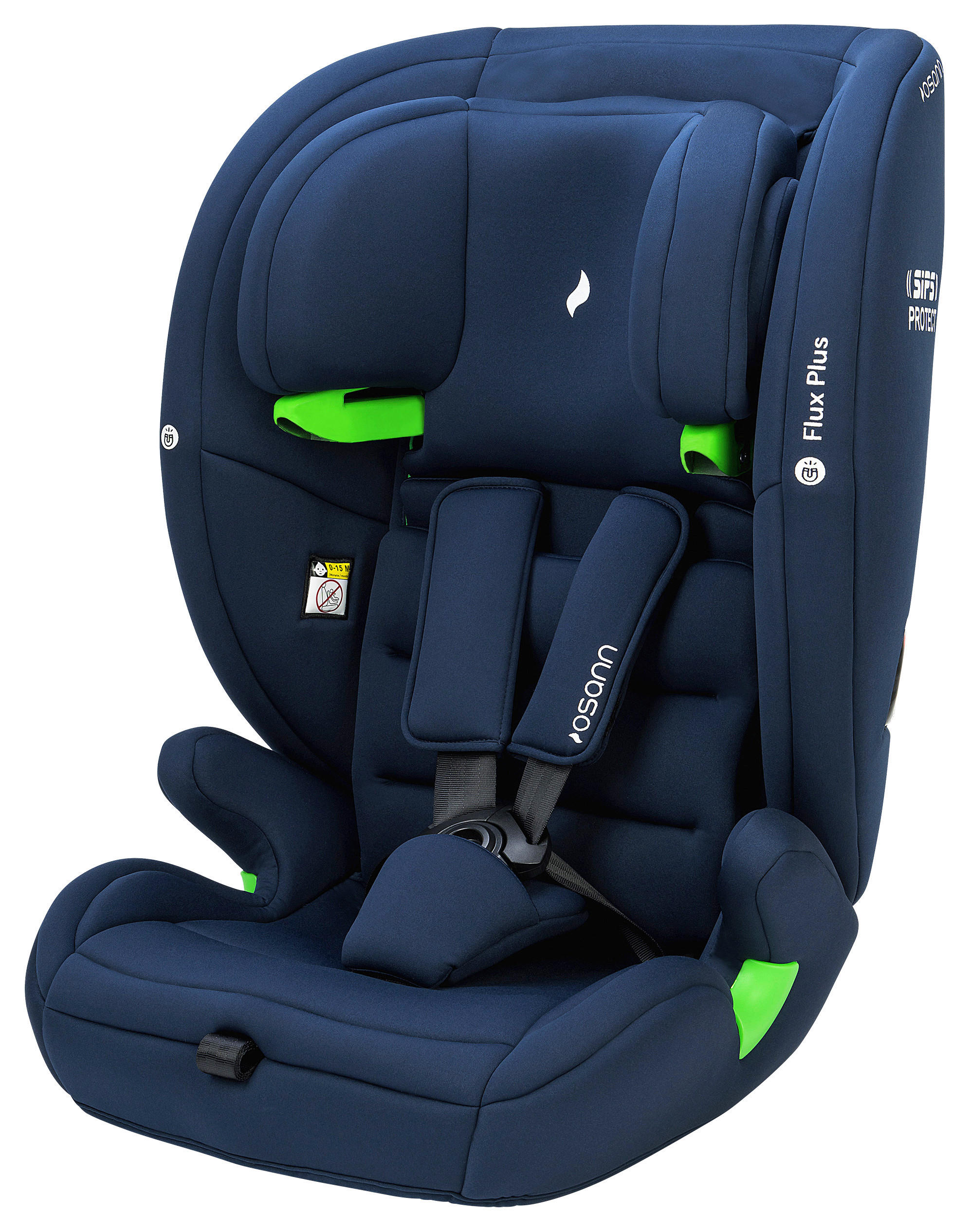 KINDERAUTOSITZ FLUX PLUS ECE R 129 i-SIZE  - Blau/Dunkelblau, Basics, Kunststoff/Textil (44/62/48cm) - Osann