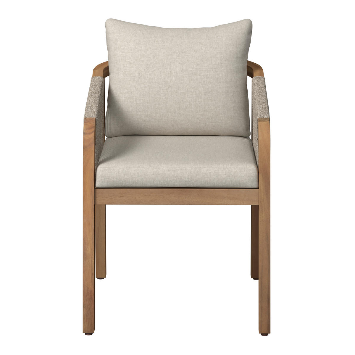 GARTENSTUHL in Holz Akaziefarben, Beige  - Beige/Akaziefarben, Natur, Holz (58/77/62cm) - Ambia Garden