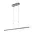 LED-HÄNGELEUCHTE - Nickelfarben, KONVENTIONELL, Metall (68/106-188cm) LED-HÄNGELEUCHTE - Nickelfarben, KONVENTIONELL, Metall (68/106-188cm)