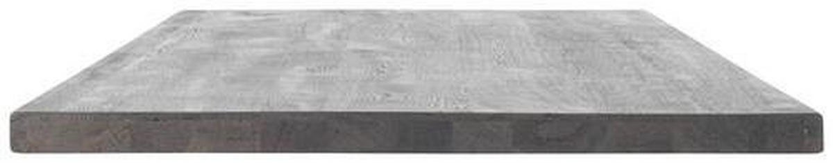 TISCHPLATTE Wildeiche massiv Wildeiche, Graubraun  - Wildeiche/Graubraun, MODERN, Holz (180/90/5,5cm) - Boxxx