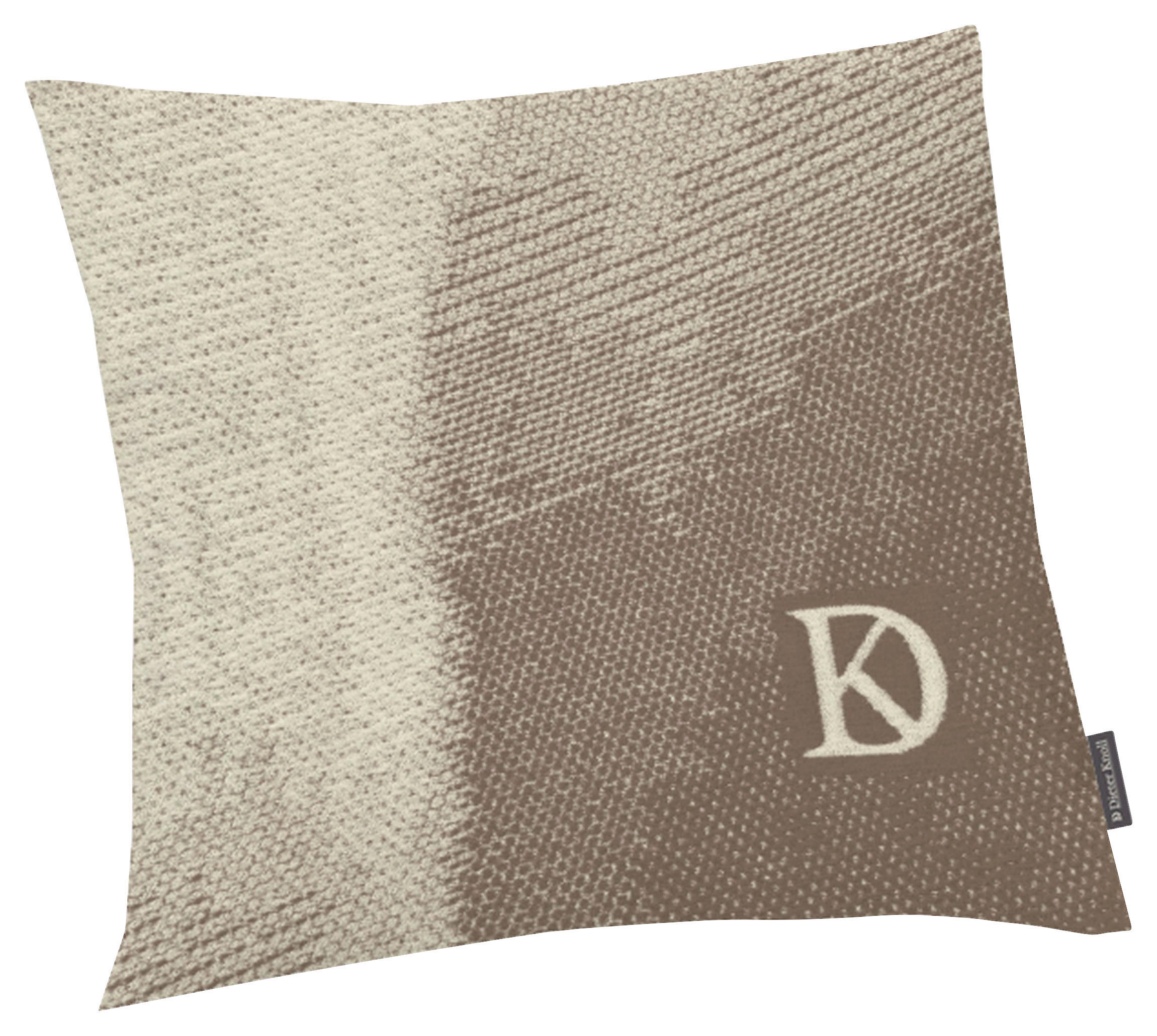 PÁRNAHUZAT 50/50 cm  - barna/fehér, Basics, textil (50/50cm) - Dieter Knoll