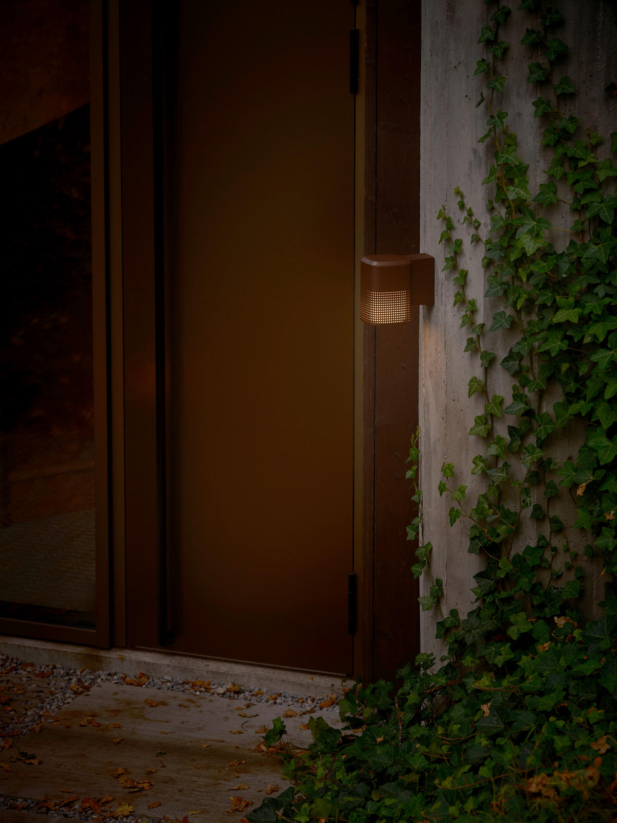 AUßENWANDLEUCHTE 12/12/16,5 cm   - Braun, Design, Metall (12/12/16,5cm) - Nordlux