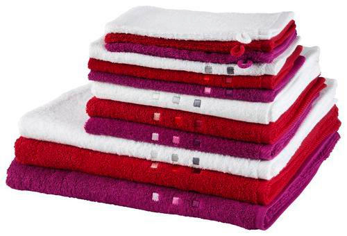 WASCHLAPPEN QUATTRO Beere - Beere, Konventionell, Textil (16/22cm) - Esposa
