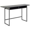 KONSOLENTISCH in Metall, Holzwerkstoff 140/40/77 cm    - Schwarz, Design, Holzwerkstoff/Metall (140/40/77cm) - MID.YOU
