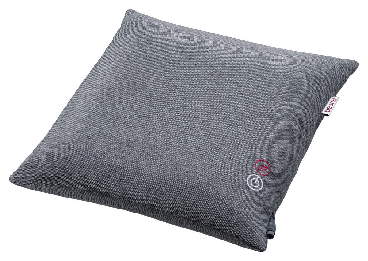 MASSAGEKISSEN - Grau, Konventionell, Textil (40/40/10cm) - Beurer