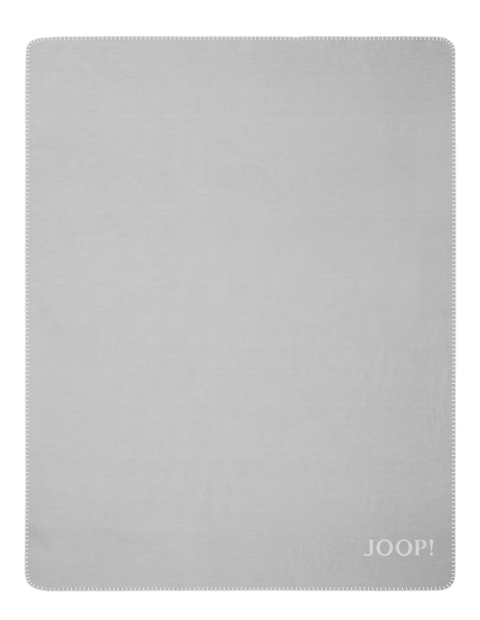 WOHNDECKE Melange Doubleface 150/200 cm  - Silberfarben/Naturfarben, Design, Textil (150/200cm) - Joop!