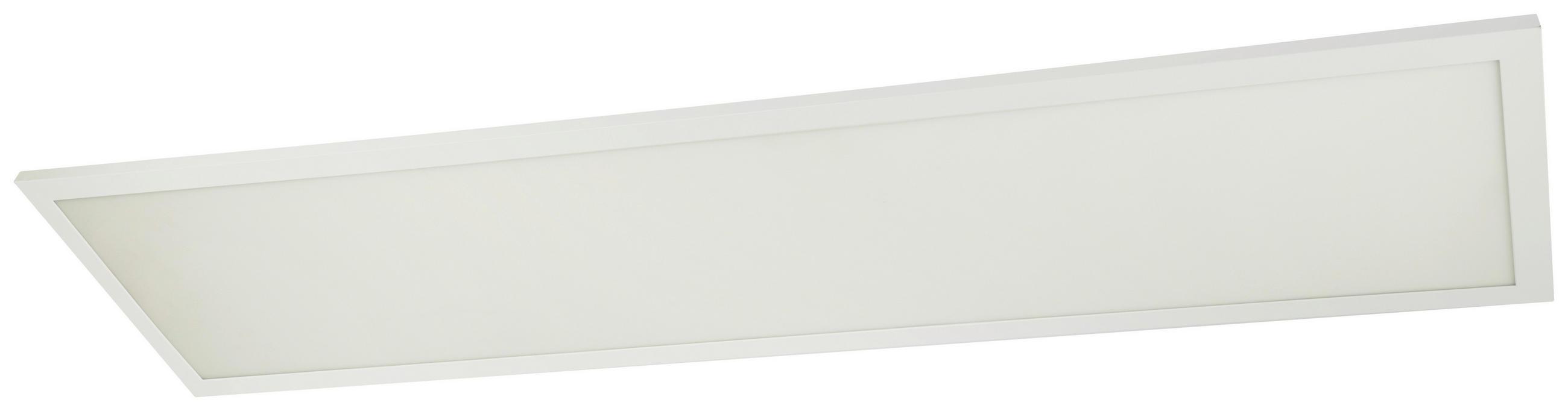 LED-DECKENLEUCHTE Fila 120/30/5,3 cm   - Opal/Weiß, Trend, Kunststoff/Metall (120/30/5,3cm) - Globo