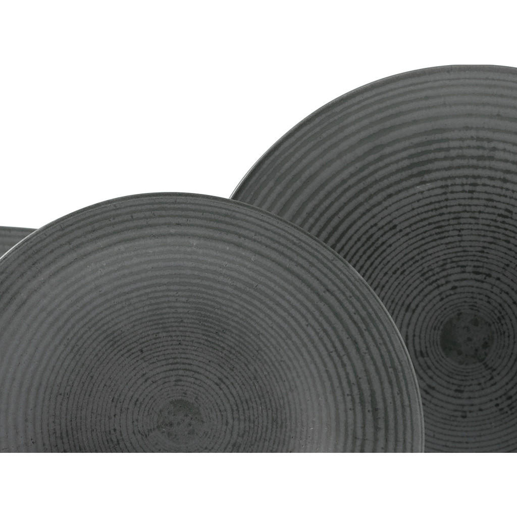 Thumbnail - Creatable Kombiservice, Anthrazit, Keramik, 16-teilig, 300 ml, Essen & Trinken, Geschirr, Geschirr-Sets, Kombiservice