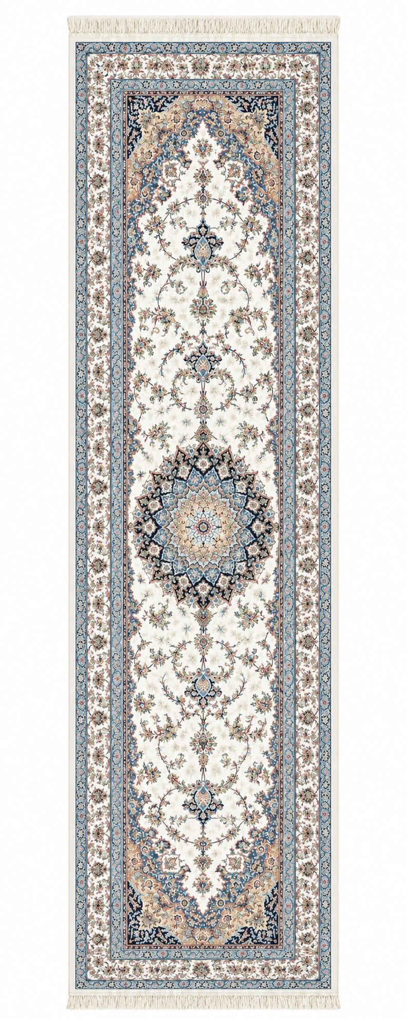 LÄUFER 80/280 cm Nain  - Multicolor/Creme, LIFESTYLE, Textil (80/280cm) - Novel
