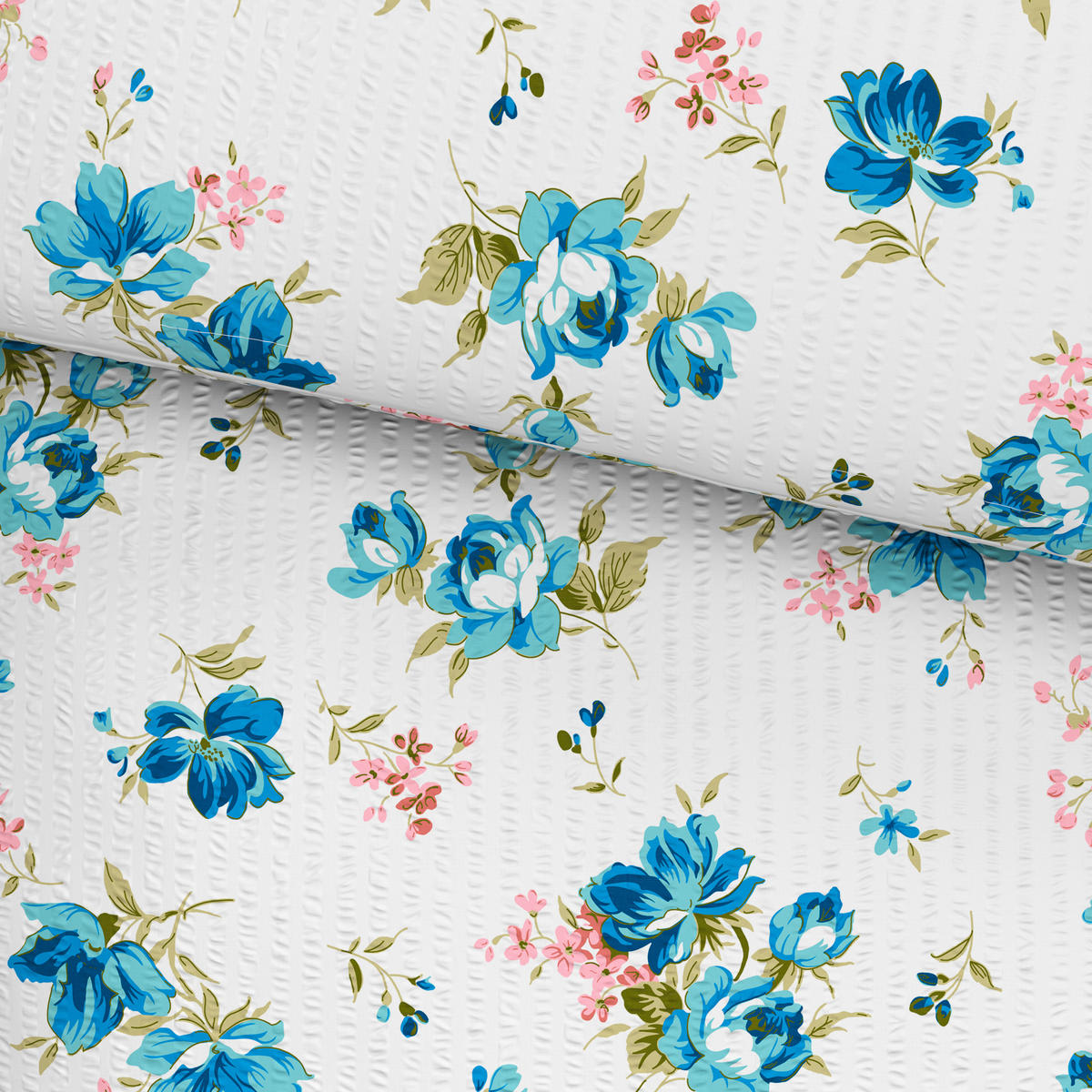 POVLEČENÍ, krep, žlutá, tyrkysová, 140/200 cm - žlutá/tyrkysová, Basics, textil (140/200cm) - Esposa