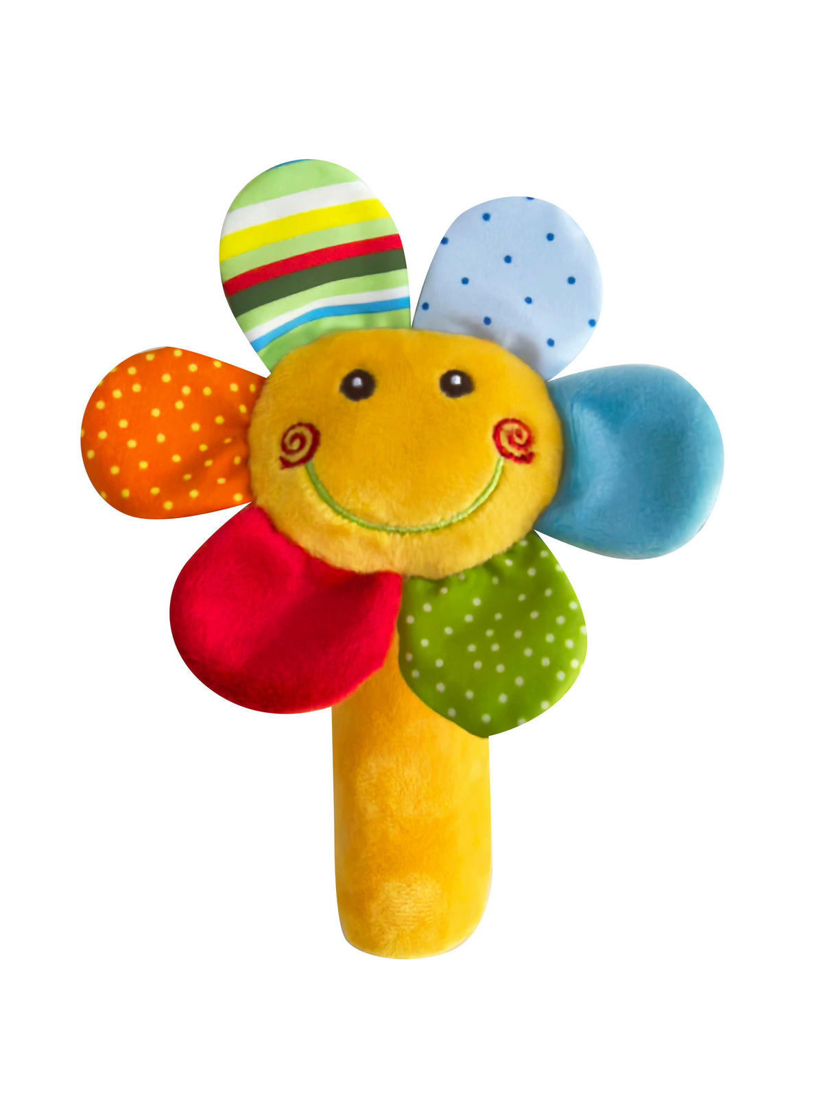 ZVEČKA - žuta/crvena, Trendi, tekstil/plastika (17cm) - Patinio