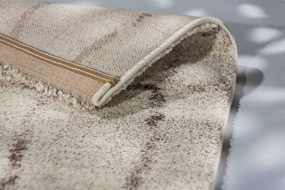 WEBTEPPICH 160/230 cm  - Beige/Creme, KONVENTIONELL, Textil (160/230cm) - Novel