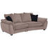 MEGASOFA in Textil Rosa - Dunkelbraun/Violett, LIFESTYLE, Holz/Textil (274/74/136cm) - Landscape MEGASOFA in Textil Rosa - Dunkelbraun/Violett, LIFESTYLE, Holz/Textil (274/74/136cm) - Landscape