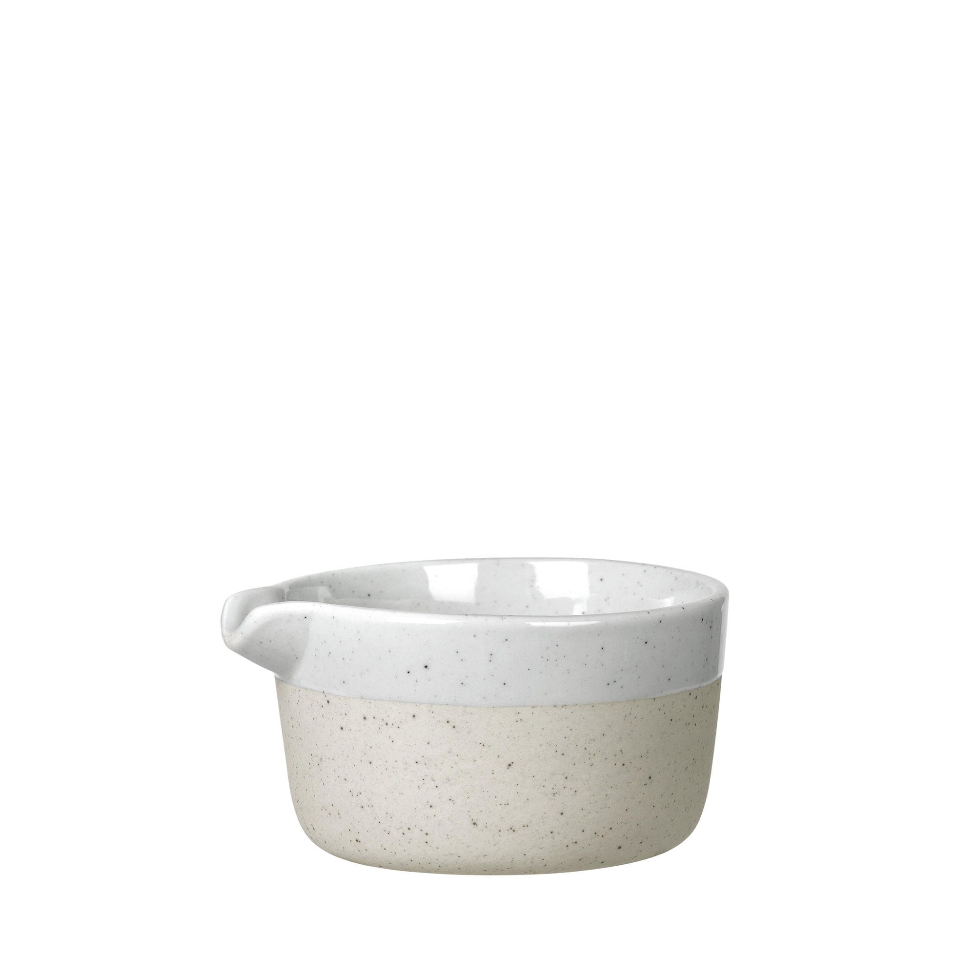 MILCHKÄNNCHEN - Beige/Grau, Design, Keramik (8,5/5cm) - Blomus
