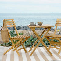 BALKONSET  - Braun, MODERN, Holz (60/50/75/89/60/46cm) - MID.YOU