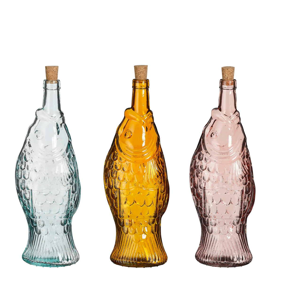 BOCA DEKORATIVNA - pink/žuta, Basics, staklo (12.00/33.00cm)