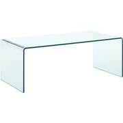 COUCHTISCH in Glas 111/52/40 cm - Transparent, Design, Glas (111/52/40cm) - Natuzzi