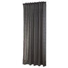 HOTOVÝ ZÁVES, polopriehľadné, 140/245 cm - antracitová, Basics, textil (140/245cm) - Esposa
