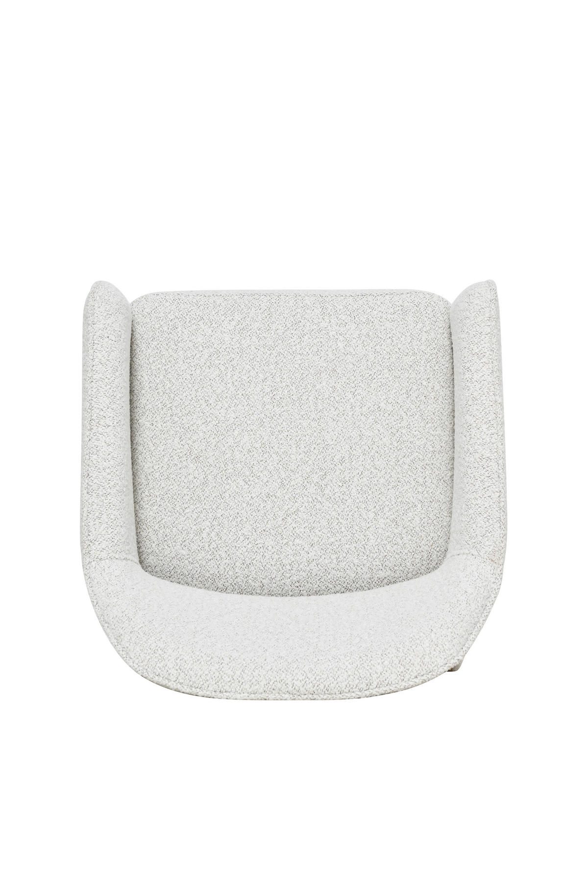 ARMLEHNSTUHL  in Eisen Bouclé  - Beige, Basics, Holz/Textil (60/81/61cm) - Livetastic