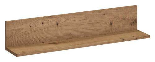 WANDREGAL 80/16/17 cm  - Eichefarben, Trend, Holzwerkstoff (80/16/17cm) - Stylife
