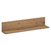 WANDREGAL 80/16/17 cm  - Eichefarben, Trend, Holzwerkstoff (80/16/17cm) - Stylife