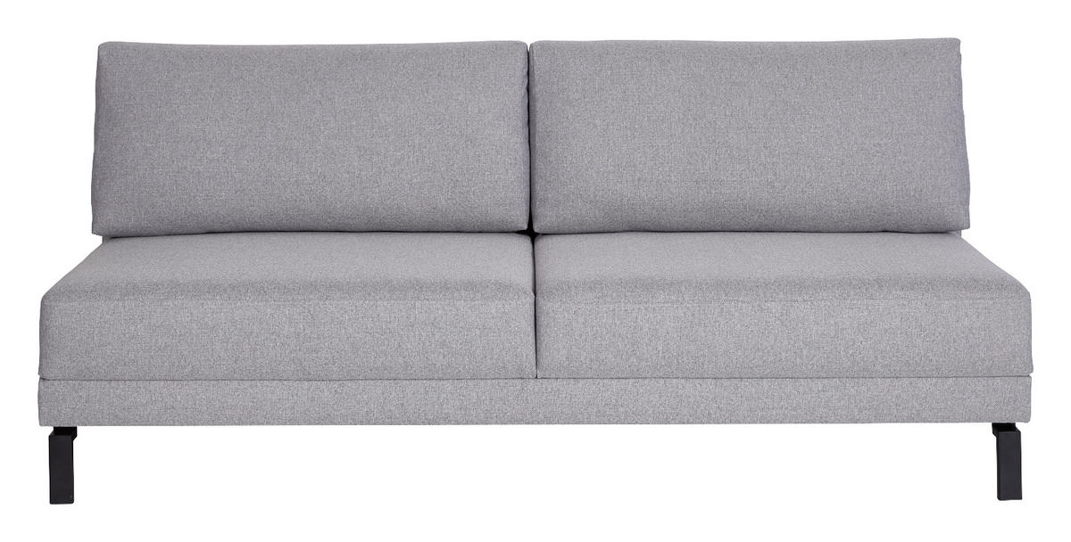 SCHLAFSOFA in Flachgewebe Blau  - Blau/Schwarz, Design, Textil (220/88/104cm) - Bali