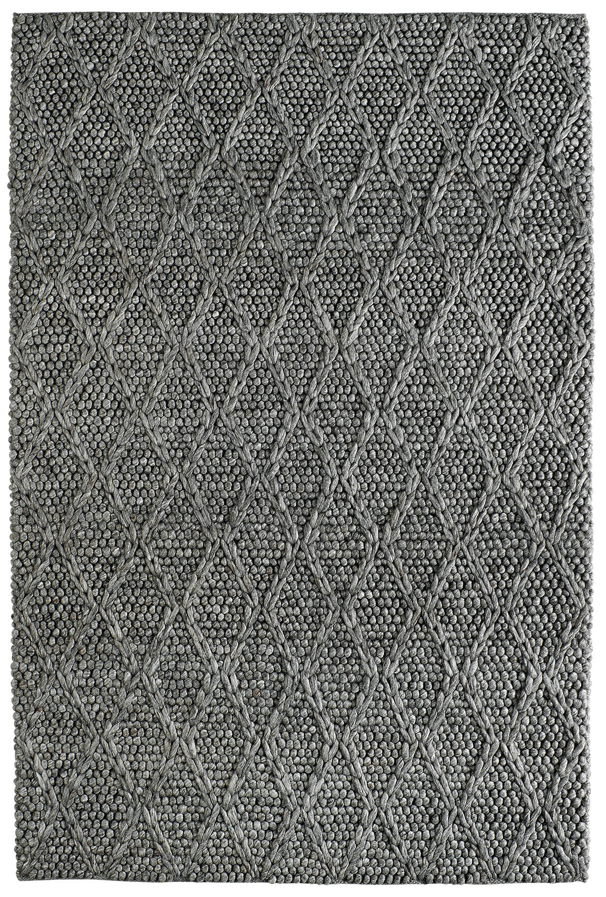 FLACHWEBETEPPICH 80/150 cm Graphitfarben  - Graphitfarben, Basics, Textil (80/150cm) - Obsession