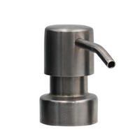 Pumpenkopf Kunststoff  - Chromfarben, Basics, Kunststoff (7,2/10,5/3,3cm) - Sadena