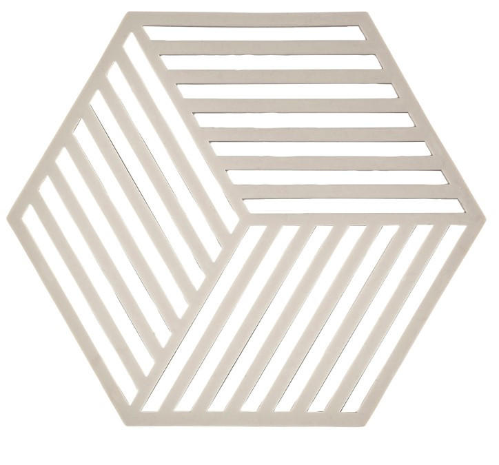 GRYTUNDERLÄGG   - ljusgrå, Basics, plast (16/14cm) - Zone Denmark