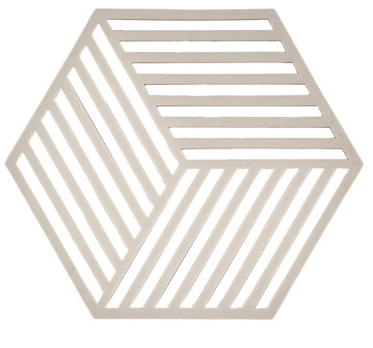 GRYTUNDERLÄGG   - ljusgrå, Basics, plast (16/14cm) - Zone Denmark