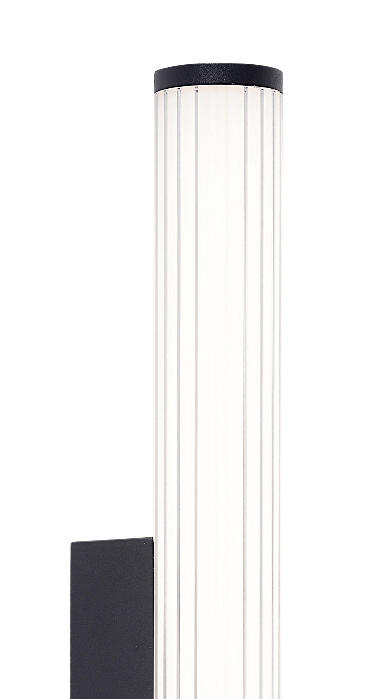 LED-WANDLEUCHTE Vena  6/61/11.5 cm  - Schwarz, Design, Kunststoff (6/61/11.5cm)